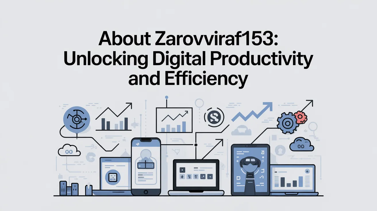 About Zarovviraf153: Unlocking Digital Productivity and Efficiency